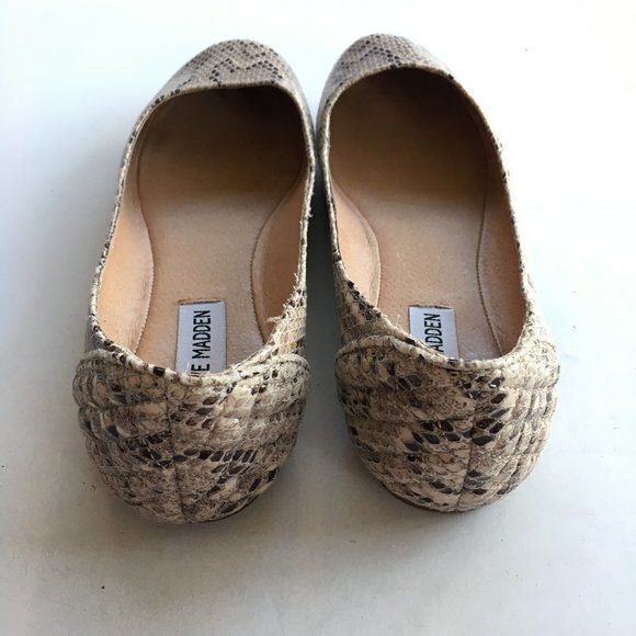 Steve Madden klutch reptile leather ballet flats - Picture 4 of 6